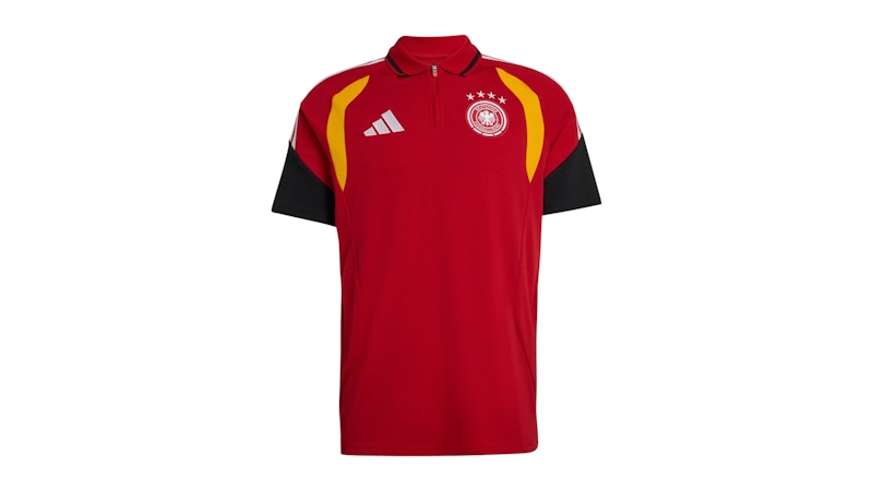 adidas Germany 2026 Tiro Polo Shirt Team Power Red