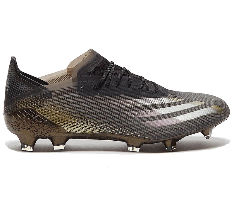 adidas X Ghosted.1 FG Black Metallic Gold Melange
