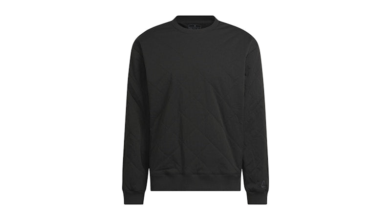 adidas Go-To Quilted Sweatshirt Black