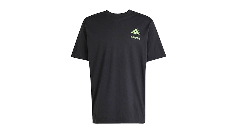 adidas Gradual Runner Graphic T-Shirt Black