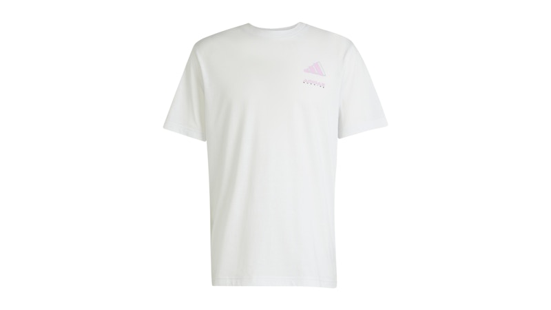adidas Gradual Runner Graphic T-Shirt Crystal White