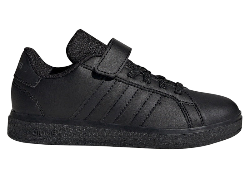 adidas Grand Court 2.0 Black Grey Six (PS)