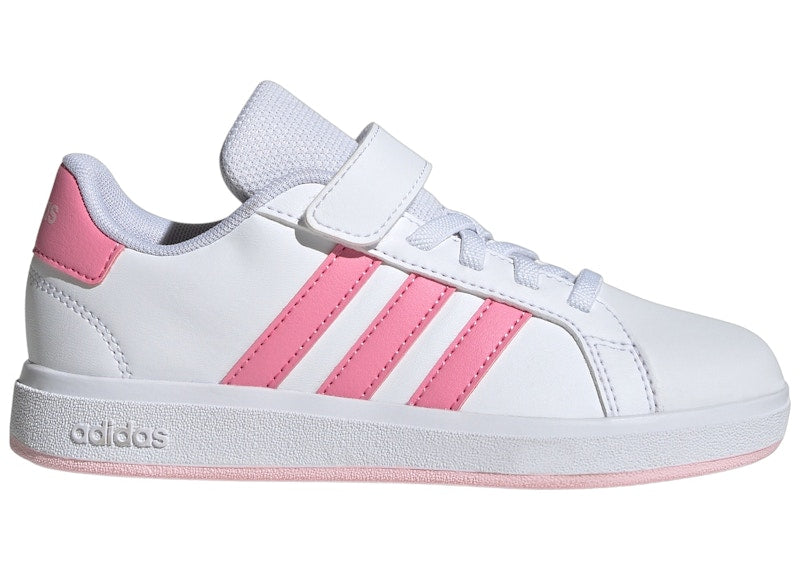 adidas Grand Court 2.0 Cloud White Bliss Pink Clear Pink (PS)