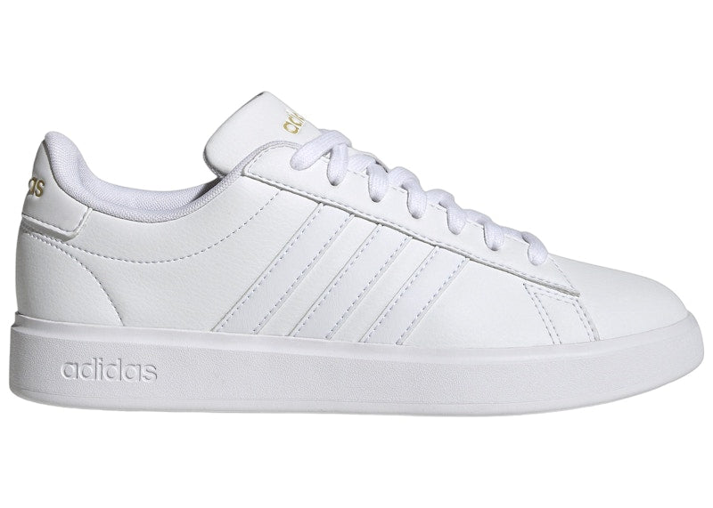 adidas Grand Court 2.0 Cloud White Gold Metallic (Women's)