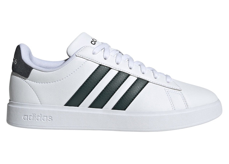 adidas Grand Court 2.0 Cloud White Shadow Green Carbon