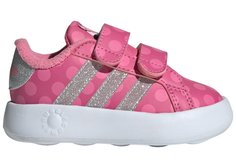 adidas Grand Court 2.0 Disney Minnie Pink Fusion Cloud White Bliss Pink (TD)