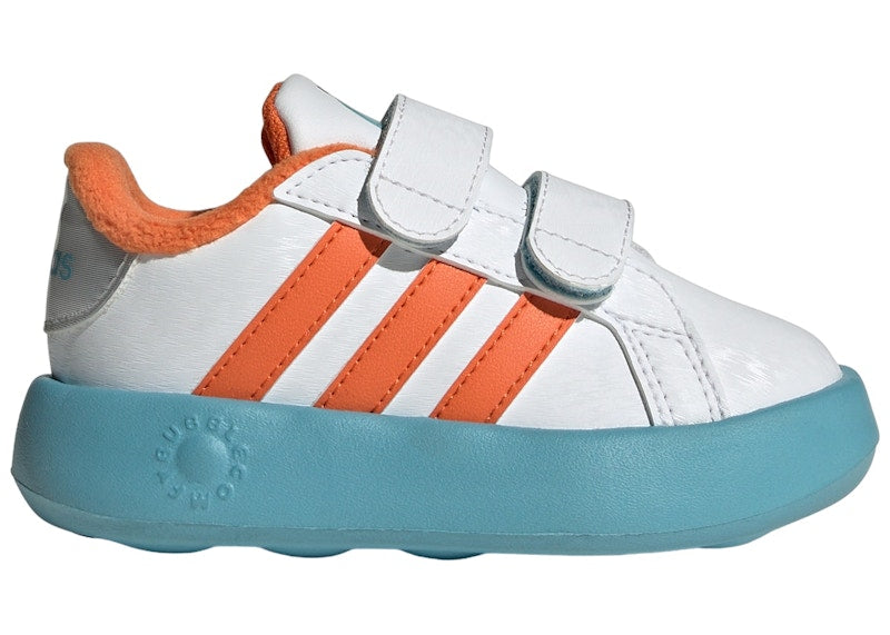 adidas Grand Court 2.0 Disney Olaf Cloud White Orange Preloved Blue (TD)