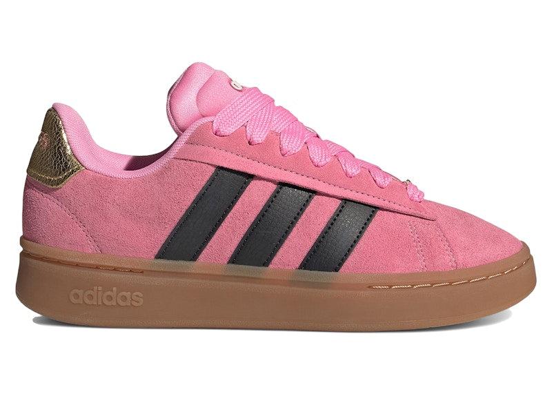 adidas Grand Court Alpha 00s Bliss Pink Core Black Gold Metallic (Women's)