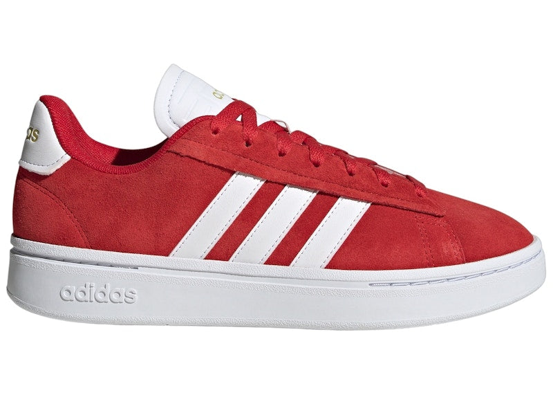 adidas Grand Court Alpha Better Scarlet Cloud White Gold Metallic (Women's)