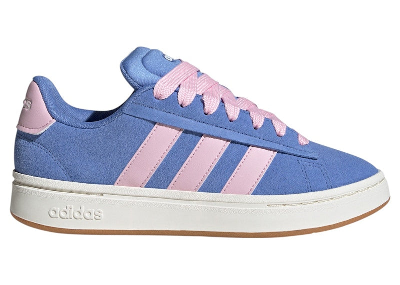 adidas Grand Court Alpha Blue Fusion Clear Pink Gum (Women's)