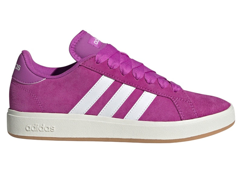 adidas Grand Court Base 00s Purple Burst Cloud White Off White (Women's)