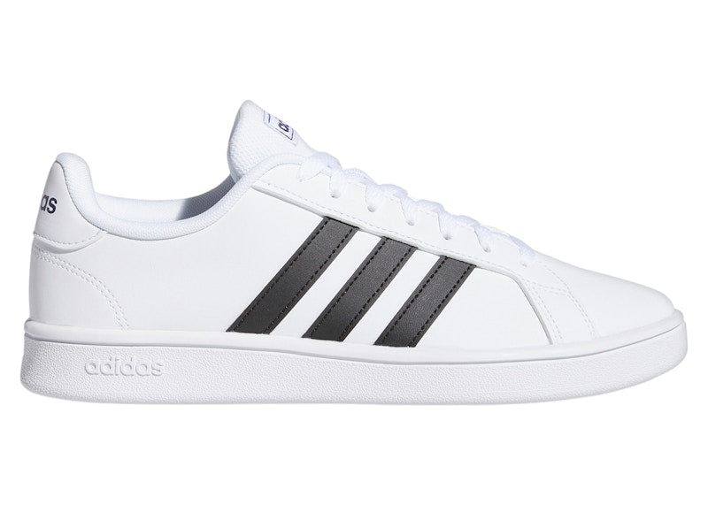 adidas Grand Court Base Cloud White Core Black Dark Blue