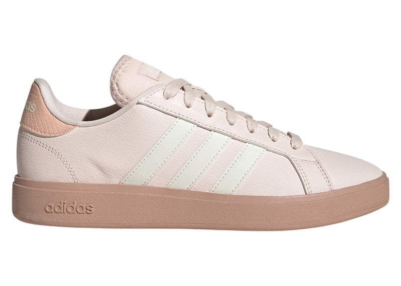 adidas Grand Court Base Wonder Quartz Off White Powder Coral (Women's)