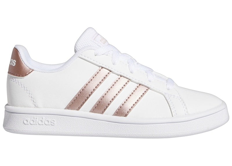 adidas Grand Court Cloud White Grey Light Granite (GS)