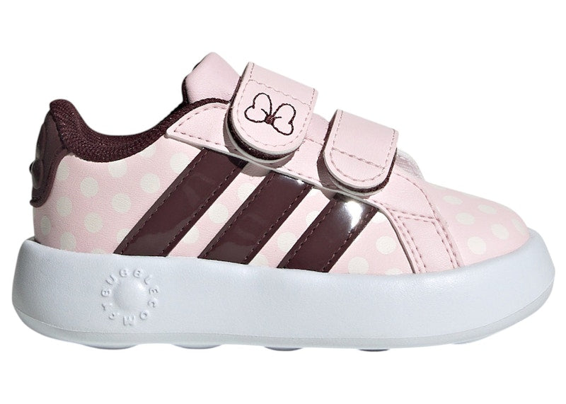 adidas Grand Court Disney Minnie Mouse Clear Pink Aurora Ruby Chalk White (TD)