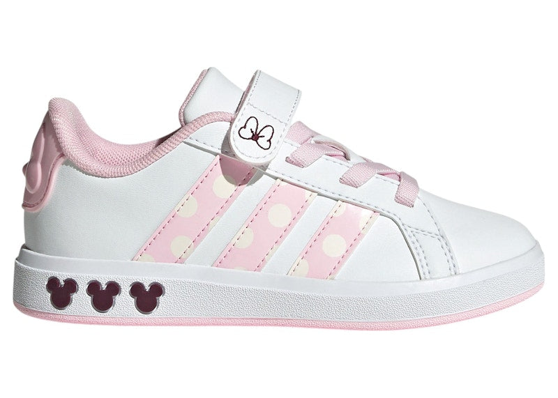 adidas Grand Court Disney Minnie Mouse Cloud White Clear Pink Chalk White (GS)