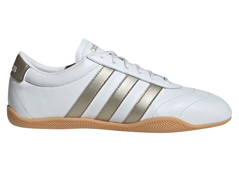 adidas Grand Court Lo Crystal White Cyber Metallic (Women's)