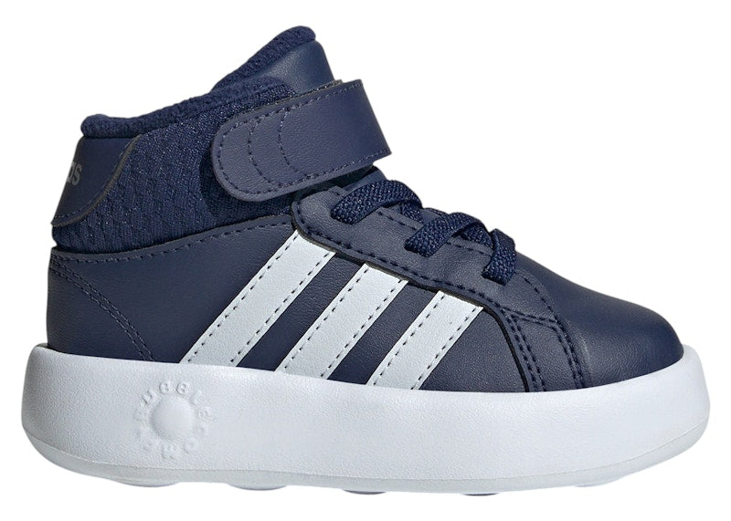 adidas Grand Court Mid Dark Blue Halo Blue Silver Metallic (TD)