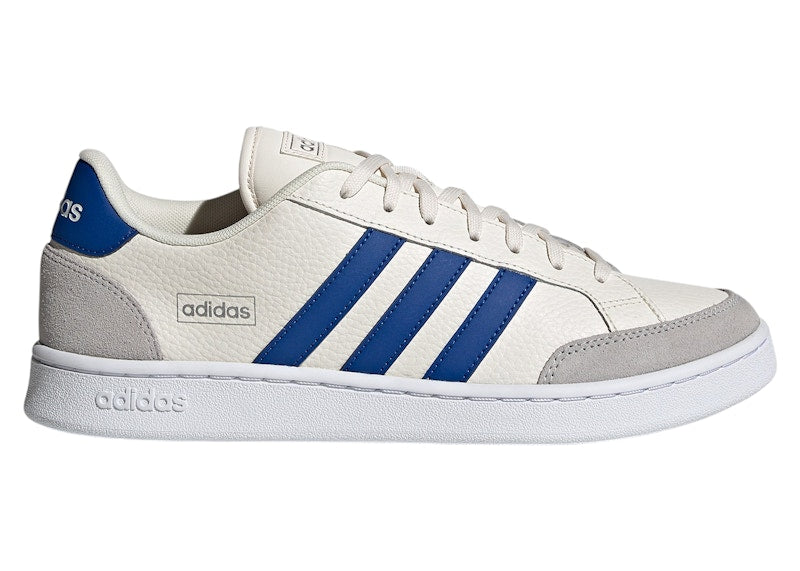 adidas Grand Court SE Chalk White Royal Blue Grey Two