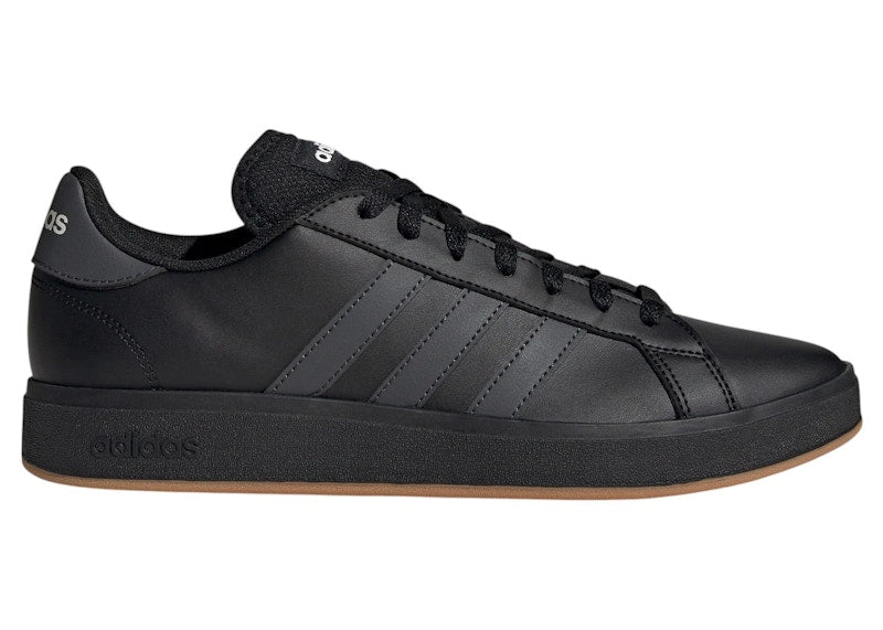 adidas Grand Court TD Core Black Carbon Alumina
