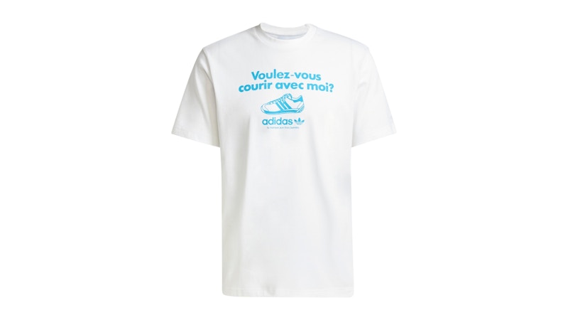 adidas Graphic Tee White