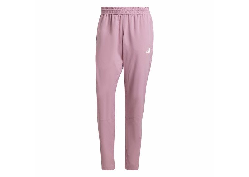 adidas Gym Heat Pants Wonder Orchid/White