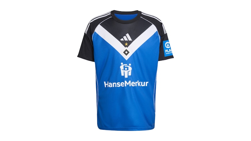 adidas Hamburger Sv Jersey Royal Blue Black