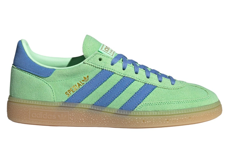 adidas Handball Spezial Lime Burst Blue Fusion Gum (Women's)