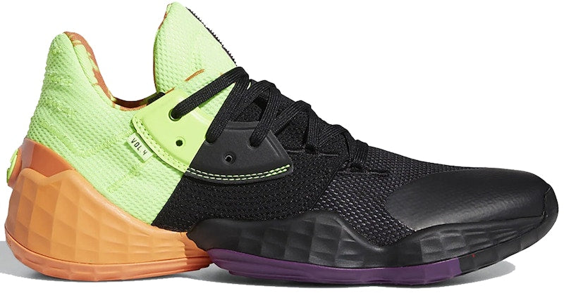 adidas Harden Vol. 4 Black Green Orange