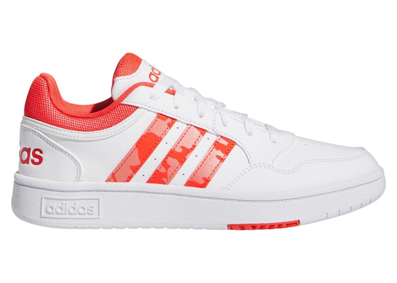 adidas Hoops 3 Cloud White Bright Red Wonder Clay (Women's)