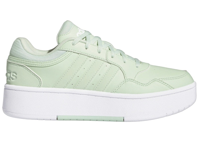 adidas Hoops 3.0 Bold Linen Green Cloud White (Women's)