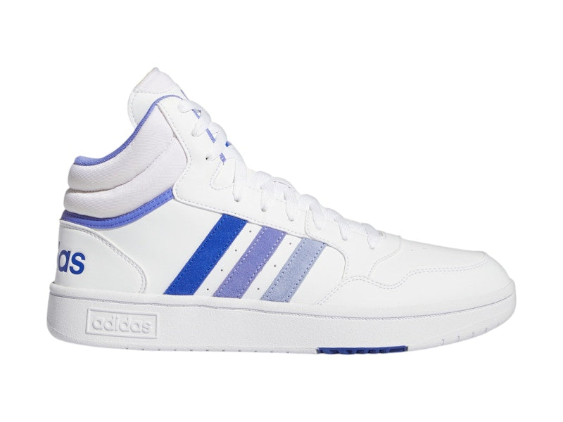 adidas Hoops 3.0 Classic Vintage Cloud White Blue Spark Semi Cobalt Blue