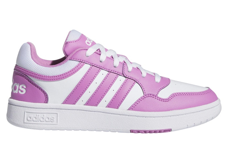 adidas Hoops 3.0 Cloud White Preloved Purple (Women's)
