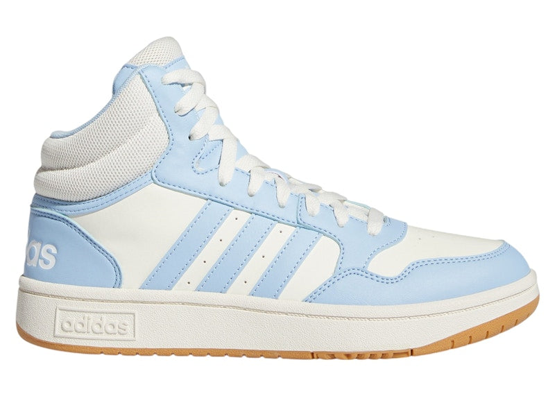 adidas Hoops 3.0 Mid Classic Cloud White Gum (Women's)