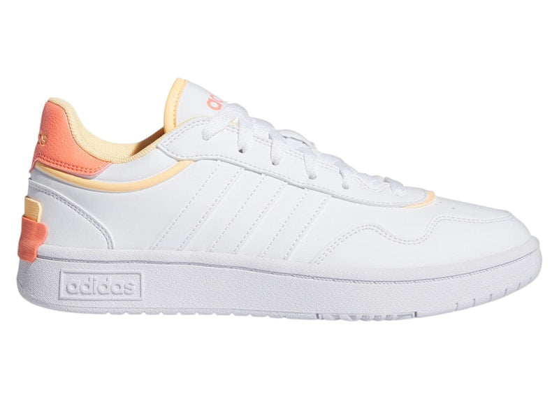 adidas Hoops 3.0 SE White Clear Orange (Women's)