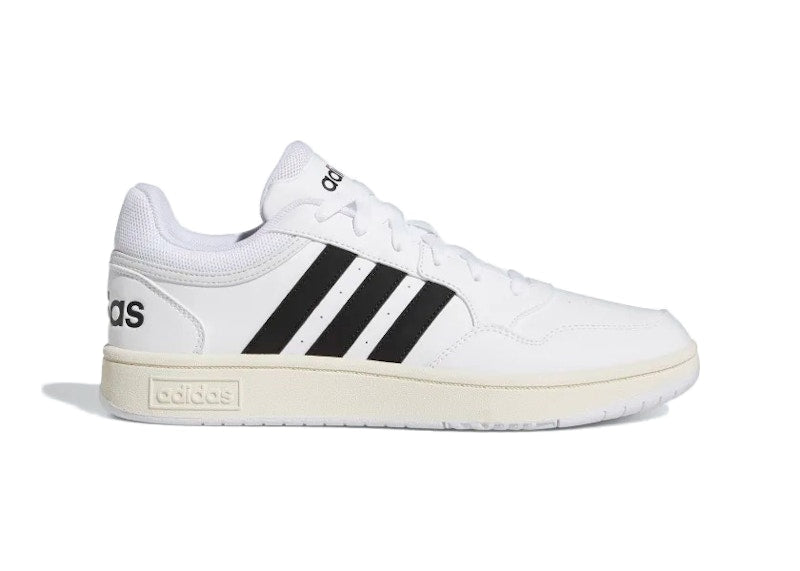 adidas Hoops 3.0 White Black