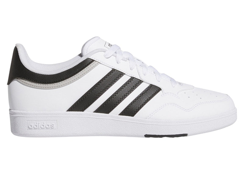 adidas Hoops 4.0 Cloud White Core Black Grey Two