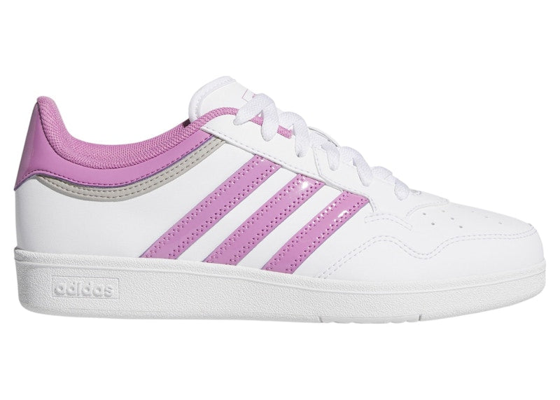 adidas Hoops 4.0 Cloud White Preloved Purple Grey Two (Women's)