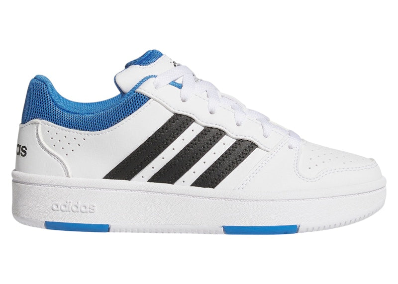 adidas Hoops Classic White Black Ray Blue (GS)