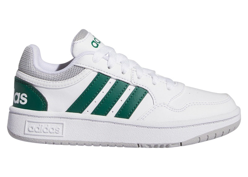 adidas Hoops Cloud White Collegiate Green Grey Two (GS)