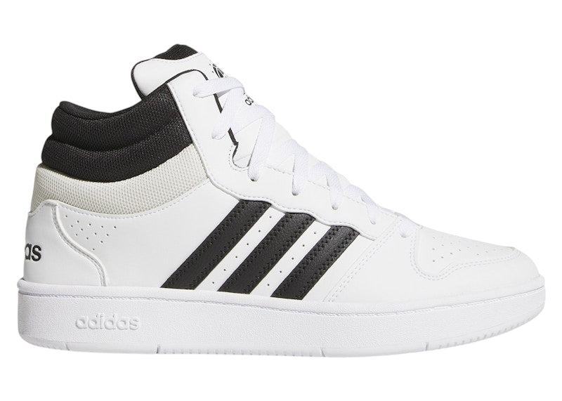 adidas Hoops Mid Classic White Black Orbit Grey