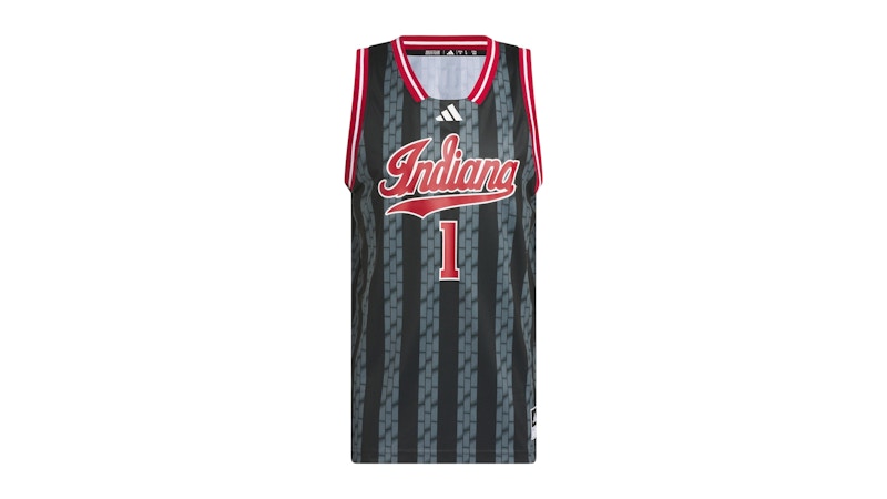adidas Hoosiers Alt Swingman Jersey Indiana Black
