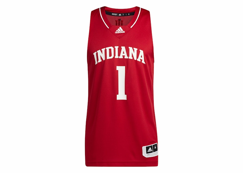 adidas Hoosiers NCAA Swingman Jersey Team Victory Red/Team Victory Red/White