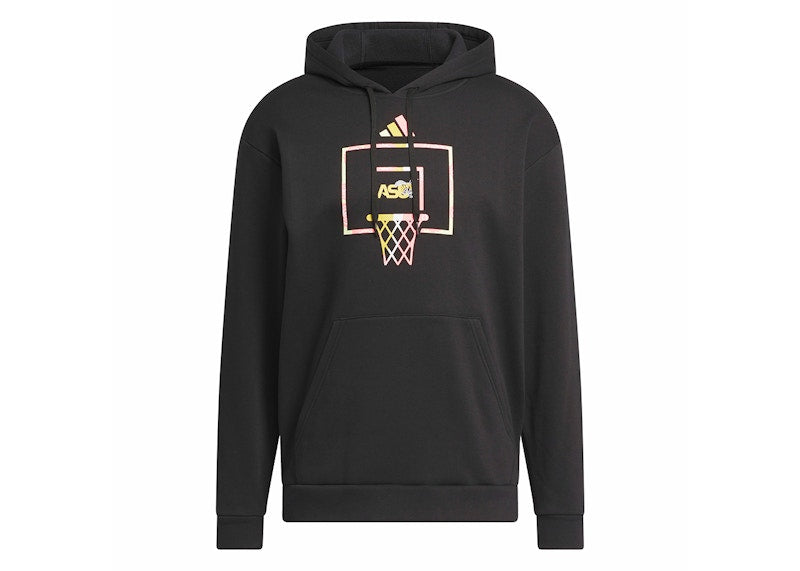 adidas Hornets Fleece Hoodie Black