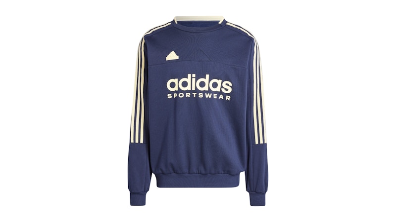 adidas House Of Tiro Fleece Sweatshirt Legend Ink Almost Yellow