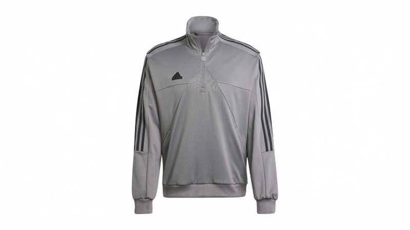 adidas House Of Tiro Half-Zip Track Top Grey Four/Black