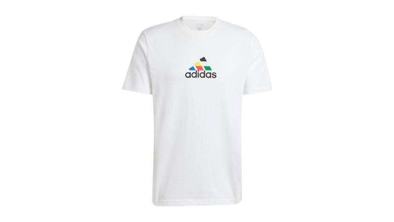 adidas House Of Tiro Nations Graphic T-Shirt White