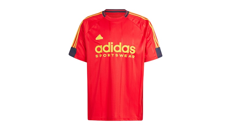 adidas House Of Tiro Nations Pack T-Shirt Better Scarlet/Legend Ink/Bold Gold