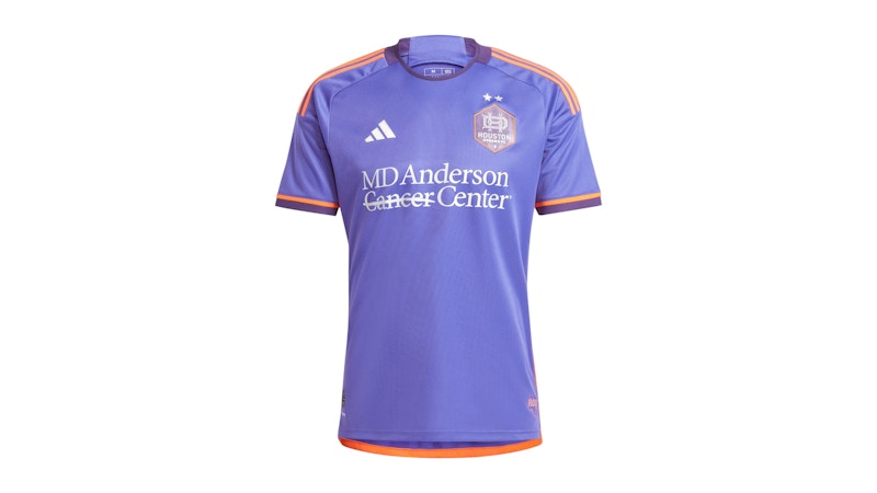 adidas Houston Dynamo 24/25 Away Authentic Jersey Energy Ink