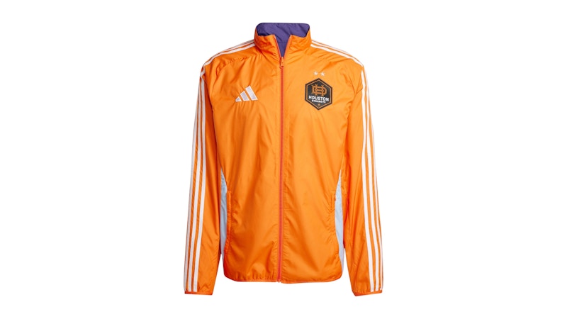 adidas Houston Dynamo Reversible Anthem Jacket Orange